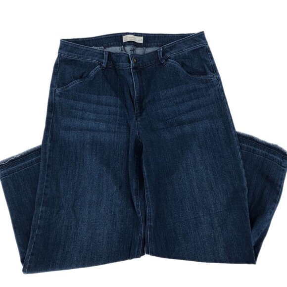 Blue Flared Mid-Rise Jeans | Size 10 - Picture 1 of 3